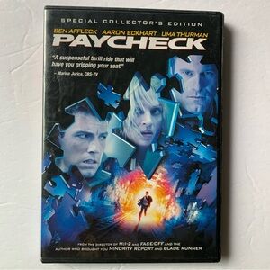 Paycheck 💜 Special Collector's Edition DVD